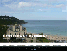 Tablet Screenshot of hotelisoladelba-booking.com